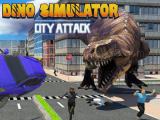 Play Dino simulator city attack now