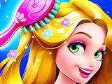 玩 Long hair princess salon