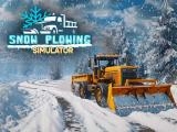 玩 Snow plowing simulator now