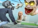 玩 Skibidi toilet topdown survival now