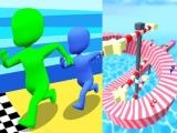 玩 Stickman races 3d