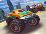 玩 Crazy monster jam truck race game 3d now
