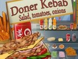 玩 Doner kebab : salad tomatoes onions