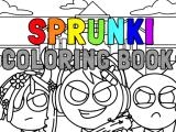 玩 Sprunki coloring book game now