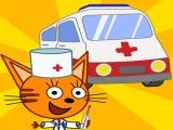 玩 Kid e cats animal doctor games cat doctor game now