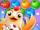 玩 Bubble shooter chicken now