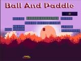 玩 Ball and paddle now