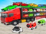 玩 Crazy car transport truck game car transport trans
