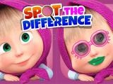 玩 Find differences - masha and bear