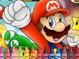 玩 Mario coloring