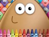 玩 Pou coloring
