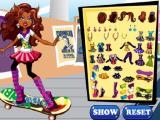 玩 Clawdeen skates now