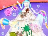 玩 Princess wedding cleaning game
