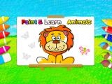 玩 Paint and learn animals now