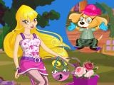 玩 Winx stella and puppy
