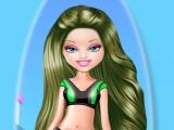 玩 Barbie motorbiker