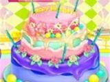 玩 Little girl birthday cake