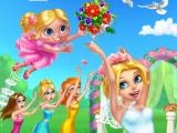 玩 Flower girl wedding day