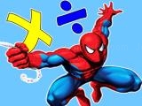 玩 Spiderman math game