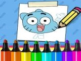 玩 The amazing world of gumball: how to draw gumball now