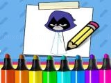 玩 Teen titans go! how to draw raven now