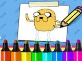 玩 Adventure time: how to draw jake now