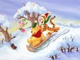 玩 Christmas winnie pooh jigsaw now