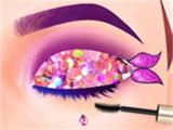 玩 Princess eye art salon - beauty makeover game now