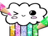 玩 Kawaii coloring book glitter - drawing book now