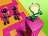玩 Squid game stacky maze now