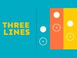 玩 Three lines game now