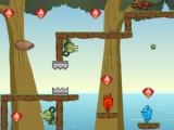 玩 Fireboy watergirl island survival now