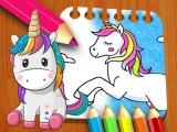 玩 Unicorn coloring book now