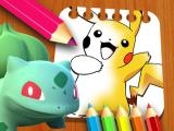 玩 Pokemon coloring book for kids now
