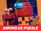 玩 Among us jigsaw puzzle planet now