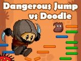玩 Dangerous jump vs doodle jump now