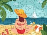 玩 Summer beach jigsaw now