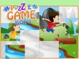 玩 Puzzle game boys - cartoon now