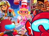玩 Amoung us - subway surfers now