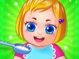 玩 Baby food cooking now