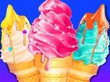 玩 Ice cream making game now