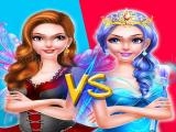 玩 Fairy princess dress up vs witch makeup now