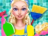 玩 Fashion doll house cleaning now