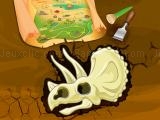 玩 Dinasaur bone digging game now