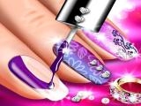 玩 Nail salon art makeover: manicure design game now