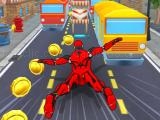 玩 Subway superhero robot endless run now