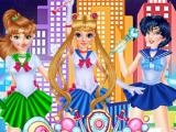 玩 Sailor moon cosplay show now