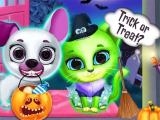 玩 Scary makeover halloween pet salon now