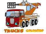 玩 Funny trucks coloring now