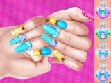 玩 Princess theme nail art diy now